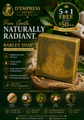 🌿 Barley Tea Tree Milk Soap – 5+1 Bundle
