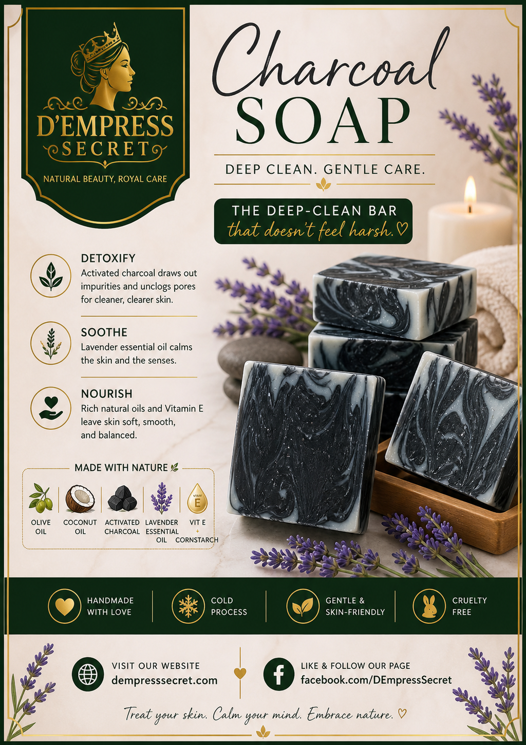 Activated Charcoal Soap