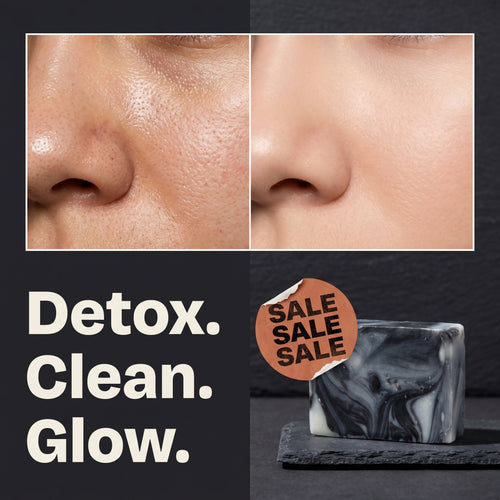 9+1 Deal -Activated Charcoal Soap